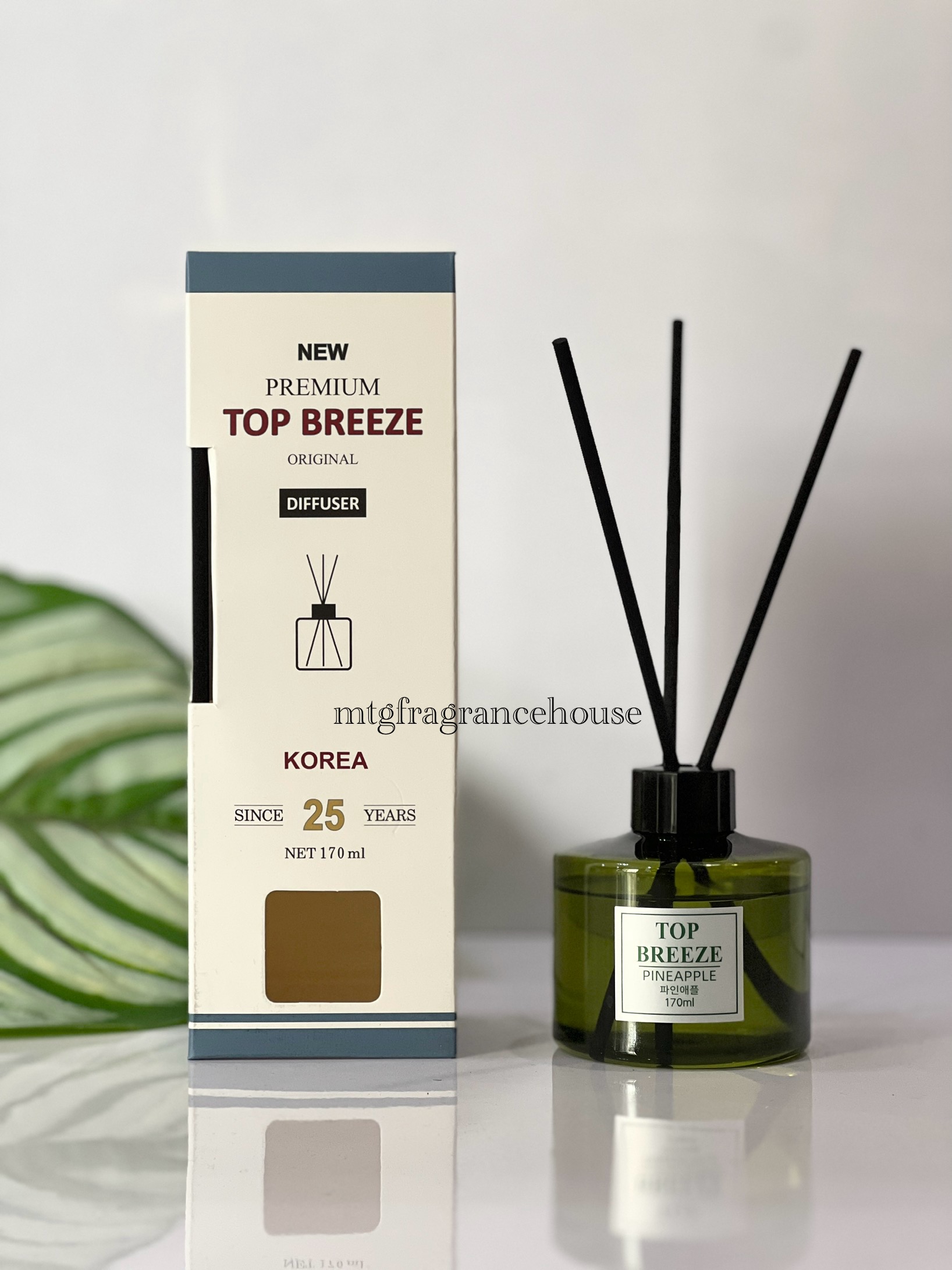 TOP BREEZE REED DIFFUSER 170ML - PINEAPPLE