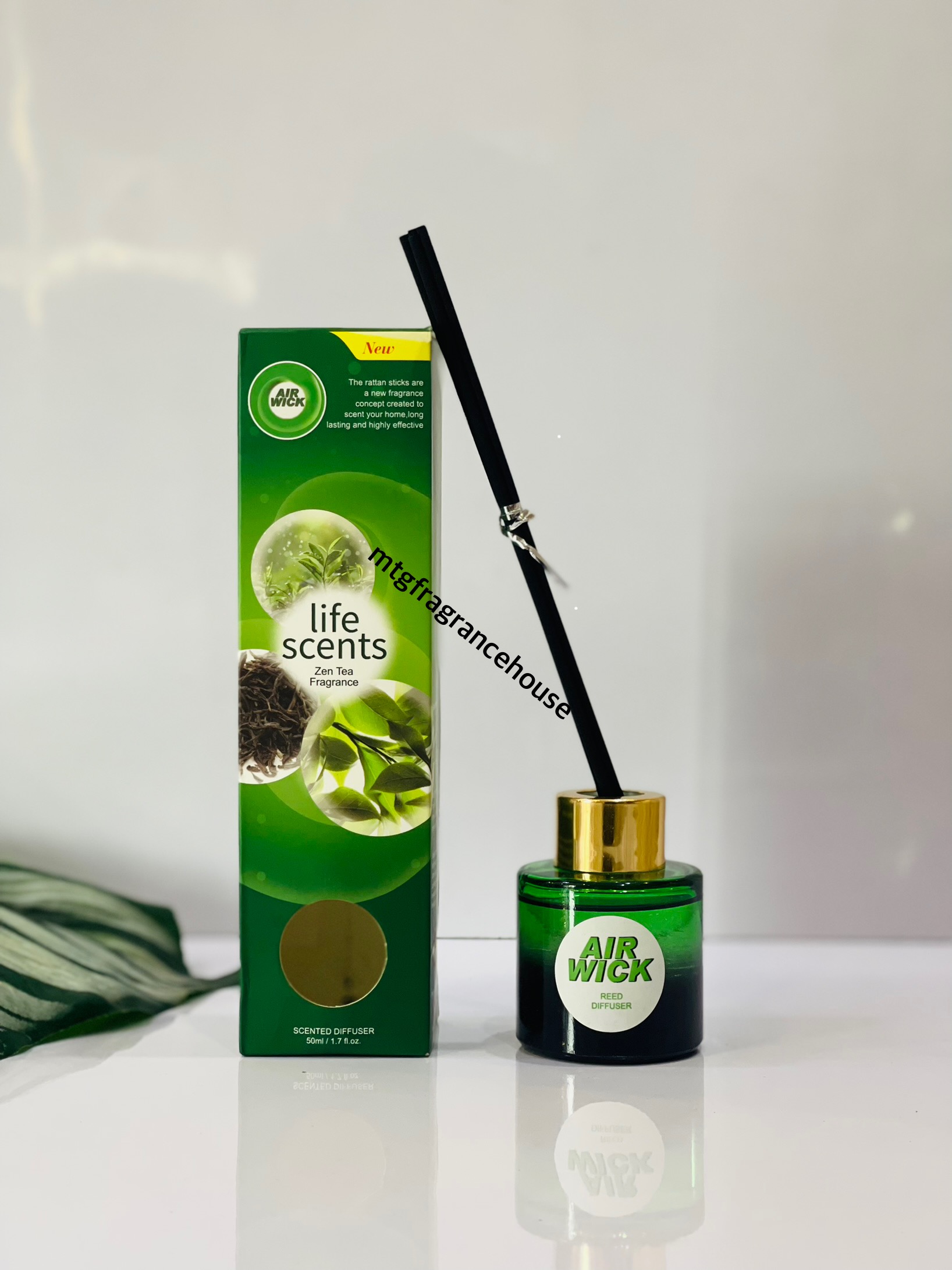 AIRWICK REED DIFFUSER 50ML - ZEN TEA FRAGRANCE