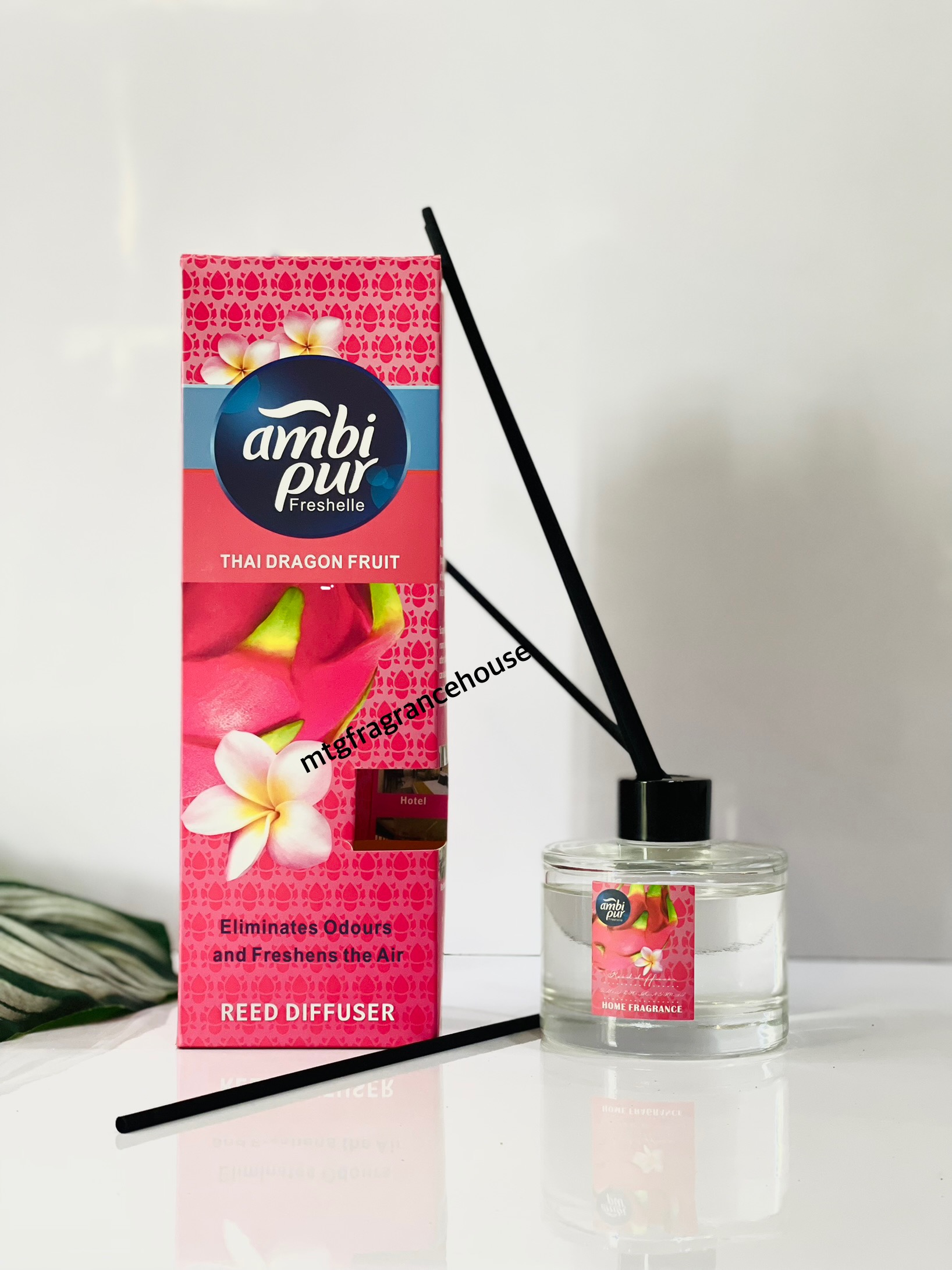 AMBIPUR REED DIFFUSER 150ML - THAI DRAGON FRUIT